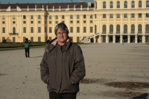 elisabeth outside schonbrunn w original  