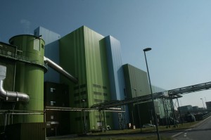 mainz front end of power station incl boiler house original 