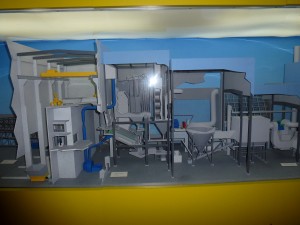 model of plant w original 