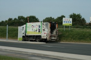 rubbish collection vehicle w original 